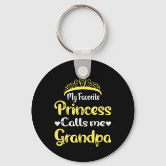 Chaveiro Minha Princesa Favorita Me Chama Avô
