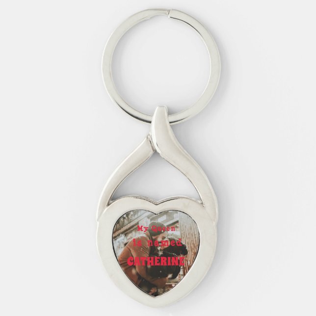 Chaveiro Minha rainha é chamada. (Frente)