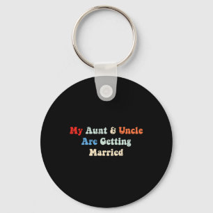 Chaveiro Minha Tia E Meu Tio Estão Se Casando Jogo American