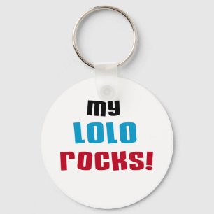 Chaveiro Minhas camisetas e presentes do Lolo Rocks