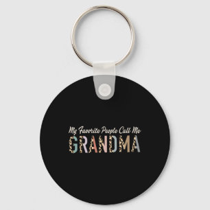Chaveiro Minhas Pessoas Favoritas Me Chamam De Avó Presente