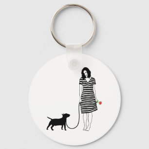 Chaveiro Miniatura Bull Terrier