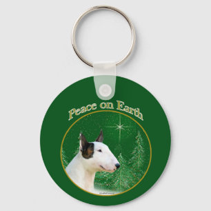 Chaveiro Miniatura Bull Terrier Peace