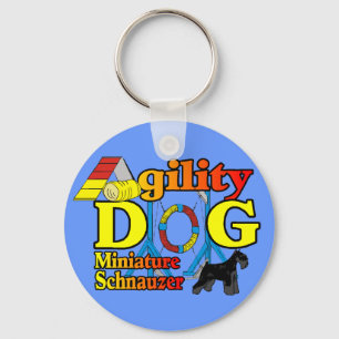Chaveiro Miniatura_Schnauzer_Agilidade