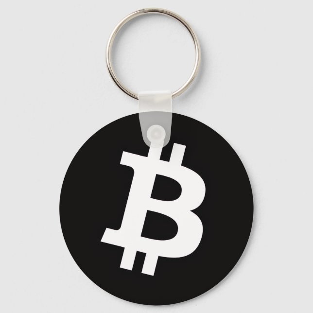 Chaveiro Minimalist Bitcoin Keychain (Frente)