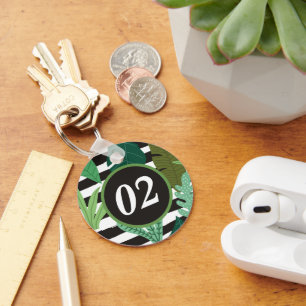 Chaveiro minimalista personalizado moderno
