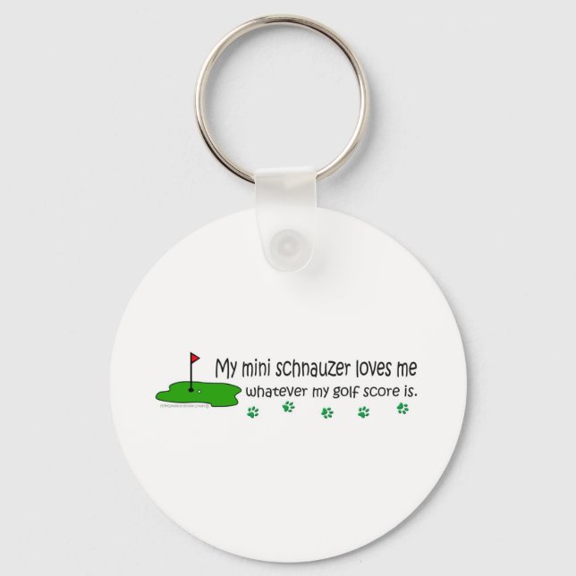 Chaveiro MiniSchnauzer (Frente)