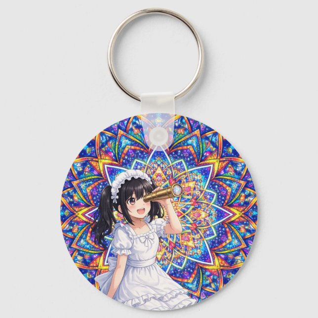 Chaveiro Mirabella in Kaleidoscope Light – Color Mandala  S (Frente)