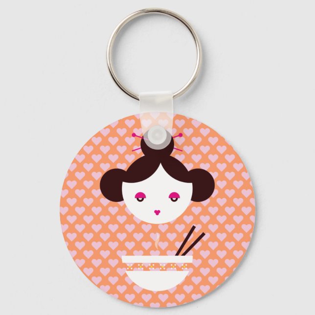 Chaveiro Miso Girl (Frente)