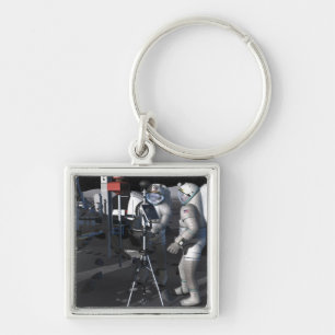 Chaveiro Missões futuras 5 da exploração do espaço