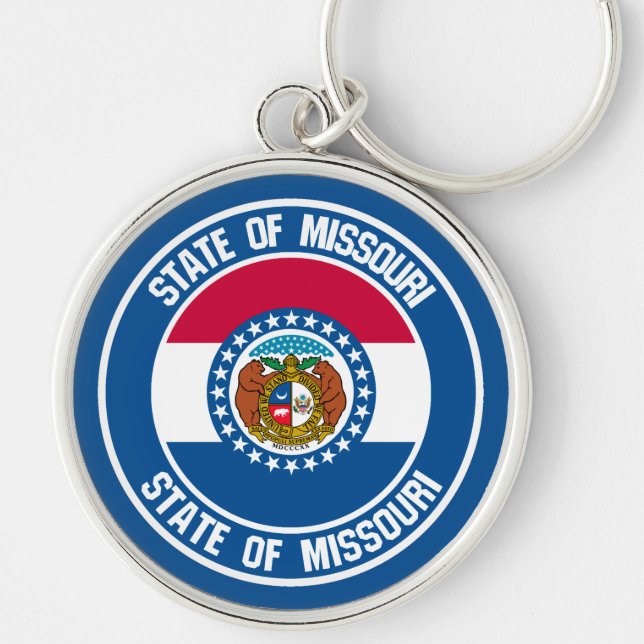 Chaveiro Missouri Round Emblem (Frente)