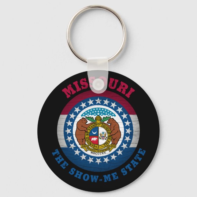 CHAVEIRO MISSOURI SHOURI-ME STATE FLAG (Frente)