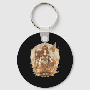 Chaveiro Mitologia Grega - Athena, Deusa Da Sabedoria E Gue