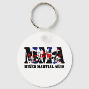 Chaveiro MMA Artes Marciais Mistas Misturas Skulls UK