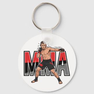 Chaveiro MMA Mixed Martial Arts Fighter Keychan