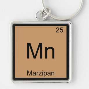Chaveiro Mn - Marzipan Camiseta de Símbolo de Elemento de Q