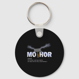 Chaveiro Mo-thor como mãe é muito mais poderosa dia das mãe