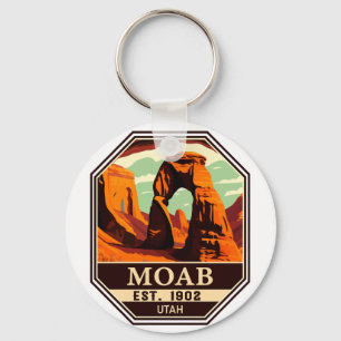 Chaveiro Moab Utah Vintage Sunset Arches Adventure Outdoors