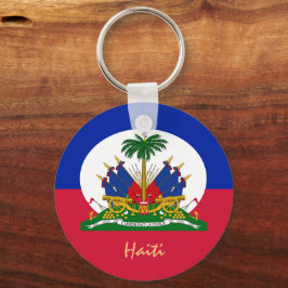 Chaveiro Moda Haitiana Flag & Haiti, viagem / esportes