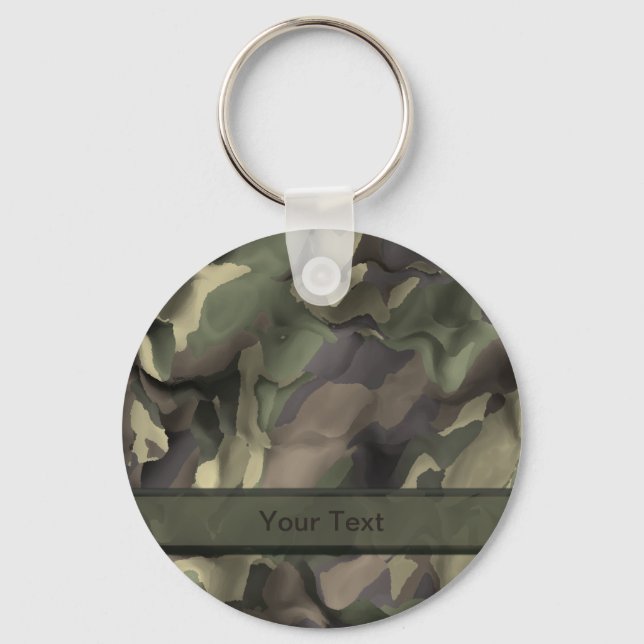 Chaveiro Modelo de camuflagem (Frente)