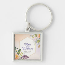 Modelo de Convite de Casamento Floral Elegante
