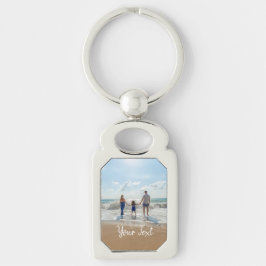 Chaveiro Modelo de Foto Personalizada e Texto Personalizado