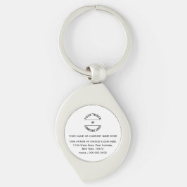 Chaveiro Modelo Personalizado em Branco