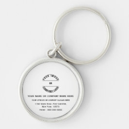 Chaveiro Modelo Personalizado em Branco
