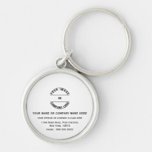 Chaveiro Modelo Personalizado em Branco