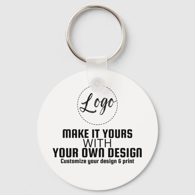 Chaveiro Modelo Personalizado em Branco (Frente)