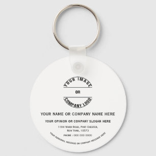 Chaveiro Modelo Personalizado em Branco 5cm Metal