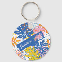 Modern Boho Tropical Selle Palm Folaves