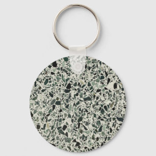 Chaveiro Modern Green Terrazzo