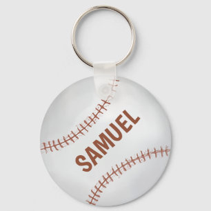 Chaveiro Moderno Simples Baseball Esportivo Russo Personali