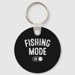 Chaveiro Modo de Pesca Ativado Presente Divertido para Pai