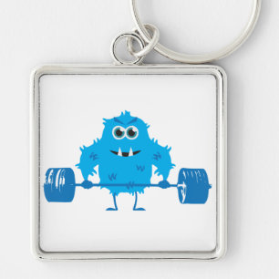 Chaveiro Modo do animal - pesos de levantamento do monstro