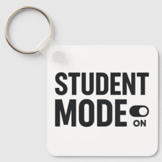Chaveiro Modo Estudante Ativado – Motivação Divertida para 