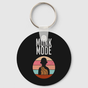 Chaveiro Modo Monge, Zen E Yoga, Meditação, budista, Retro