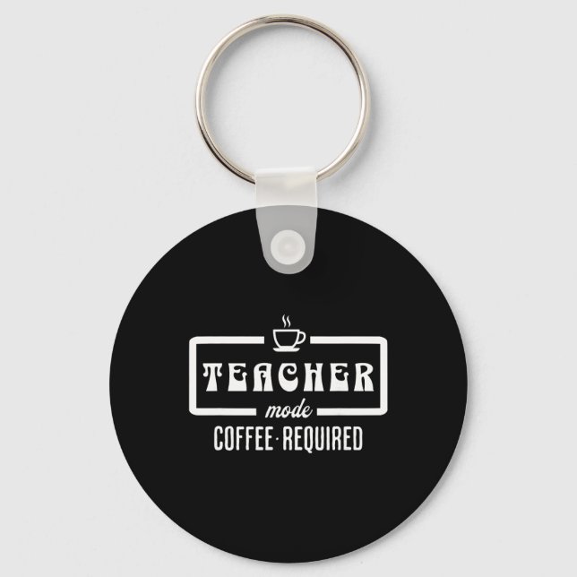 Chaveiro Modo Professor Café Necessário – Café Educador Div (Frente)