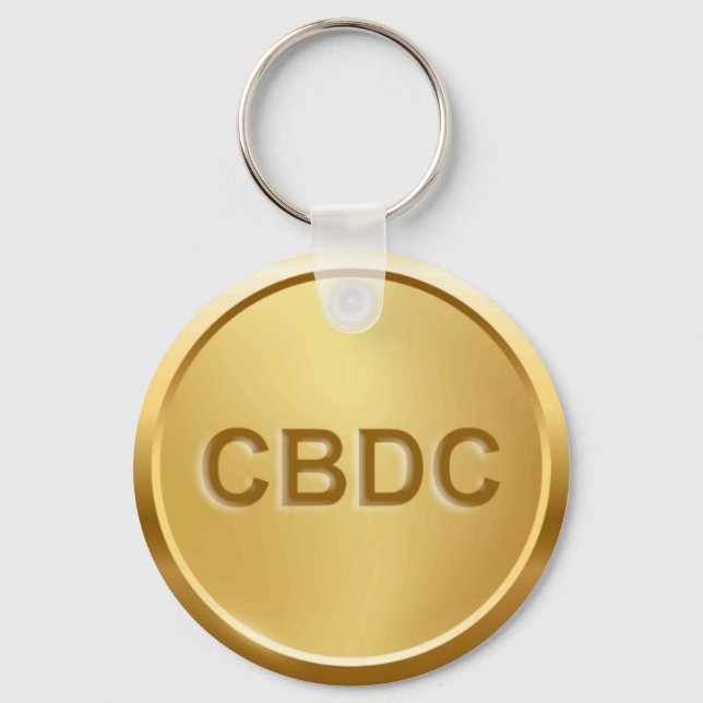 Chaveiro Moeda Central CBDC (Frente)