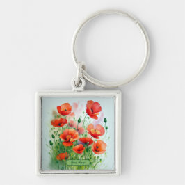 Chaveiro Mohnblumenwiese, Aquarell -