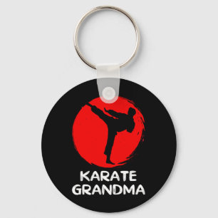 Chaveiro Moletom com Capuz Karate Vovó