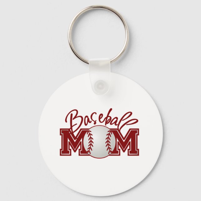 Chaveiro MOM de baseball (Frente)