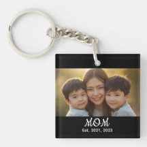 Mom Established Modern Script Photo