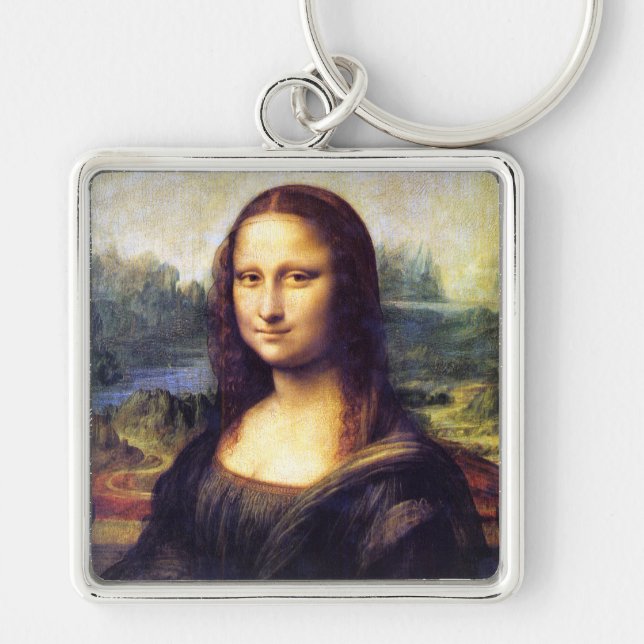 Chaveiro Mona Lisa, Leonardo da Vinci (Frente)
