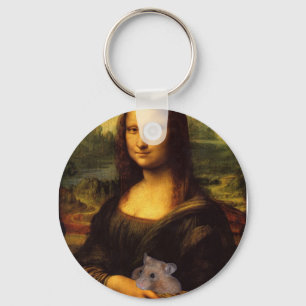 Chaveiro Mona Lisa With Hamster