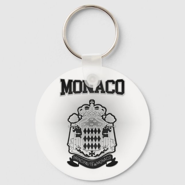 Chaveiro Mônaco Casaco de Armas (Frente)