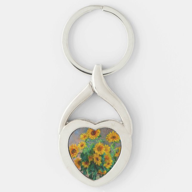 Chaveiro Monet Sunflower (Frente)