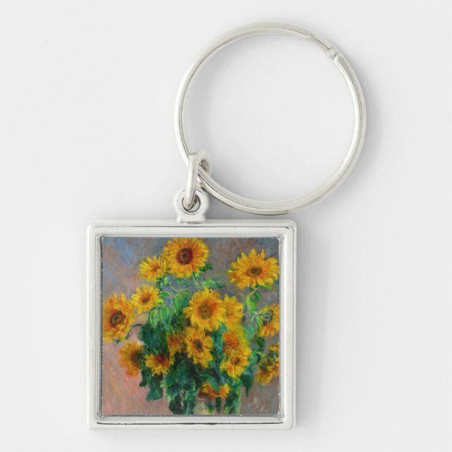 Chaveiro Monet Sunflower (Frente)