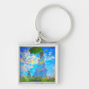 Chaveiro Monet Woman com Parasol